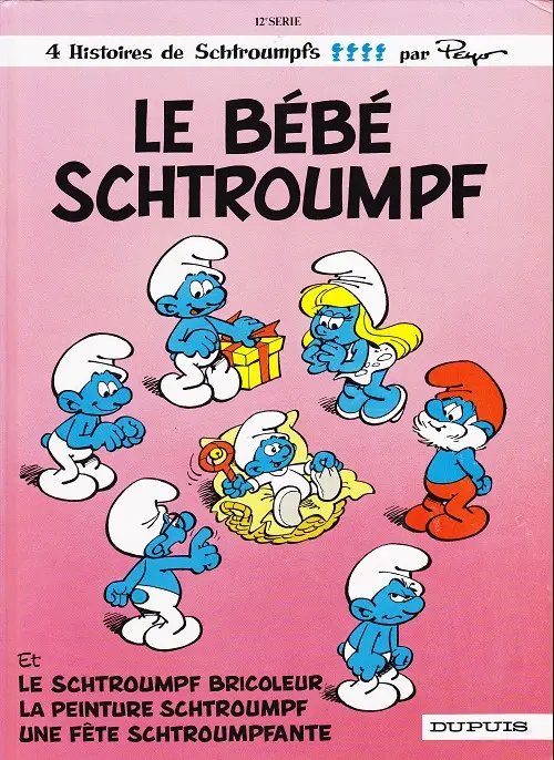 Bébé Schtroumpf (Le) - Série Schtroumpfs (Les) - 9782800111483