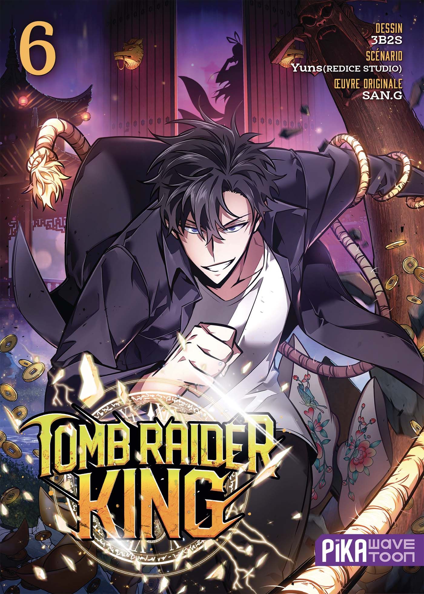 Tomb Raider King 6 - Série Tomb Raider King par Yuns (Redice Studio), San-G, 3B2S et Sanji Jiksong / SAN.G - Couverture