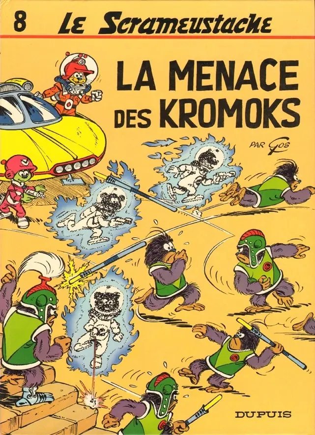 Menace des Kromoks (La) - Série Scrameustache (Le) - 9782800106854