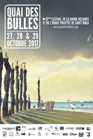 Les cinq finalistes du Prix Ouest-France / Quai des Bulles 2017