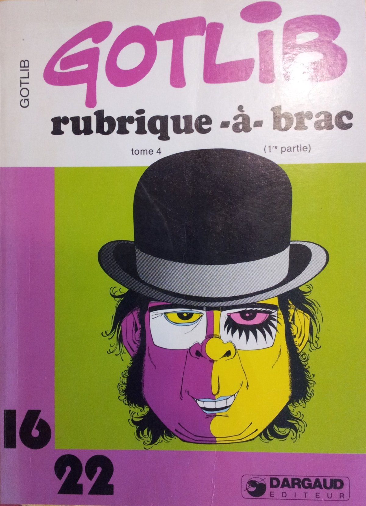 Rubrique-à-Brac 4 1 - Série Rubrique-à-Brac par Marcel Gotlib - Couverture