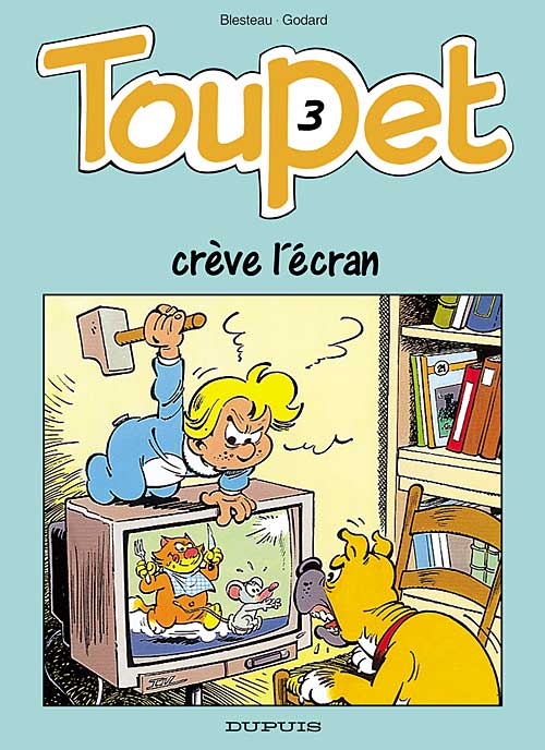 Toupet crève l'écran
