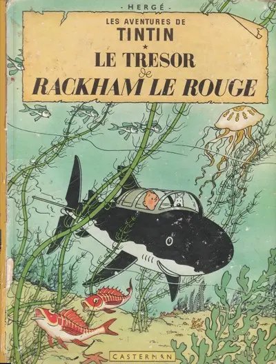 Trésor de Rackham le rouge (Le) - Série Tintin (Les aventures de)