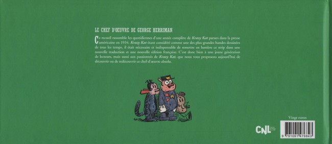 Krazy Kat - Les quotidiennes 1934 - Extrait 1