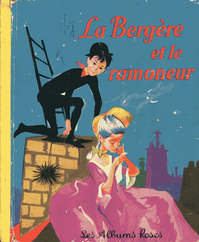 Bergère et le Ramoneur (La) - Série Collection Les Albums Roses par Jacques Pecnard - Couverture