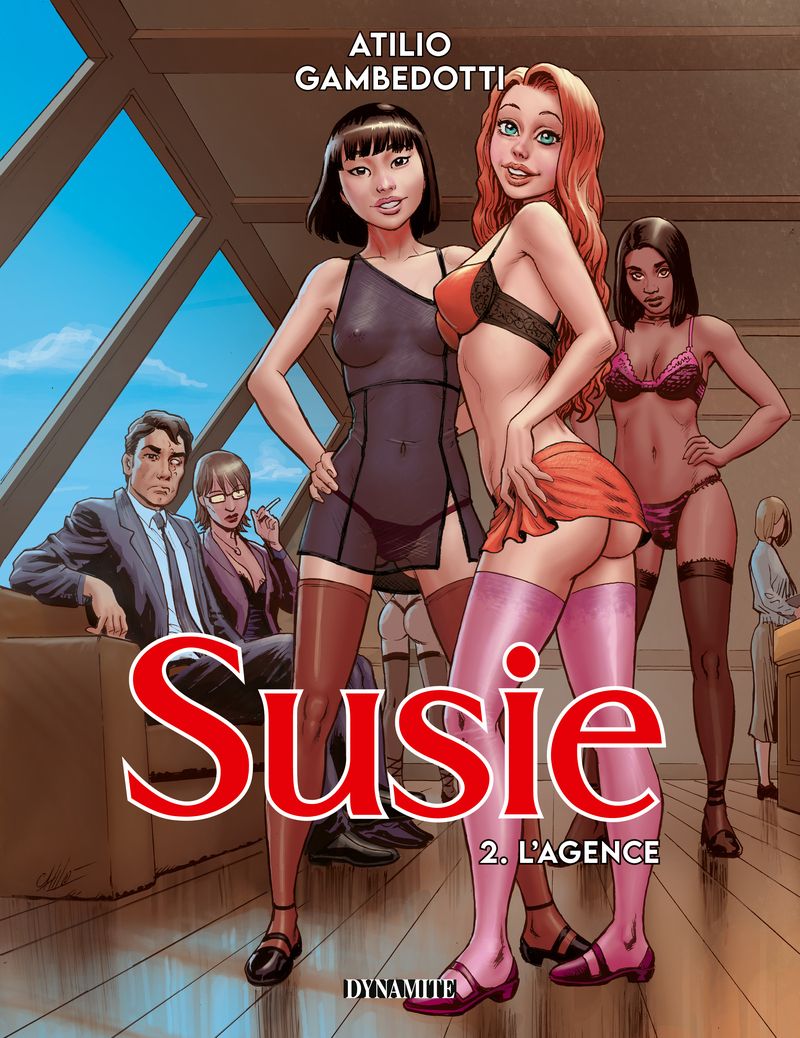 Agence (L') - Série Susie - Couverture