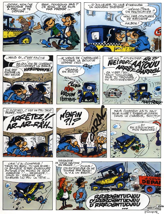 Lagaffe mérite des baffes - Extrait 1