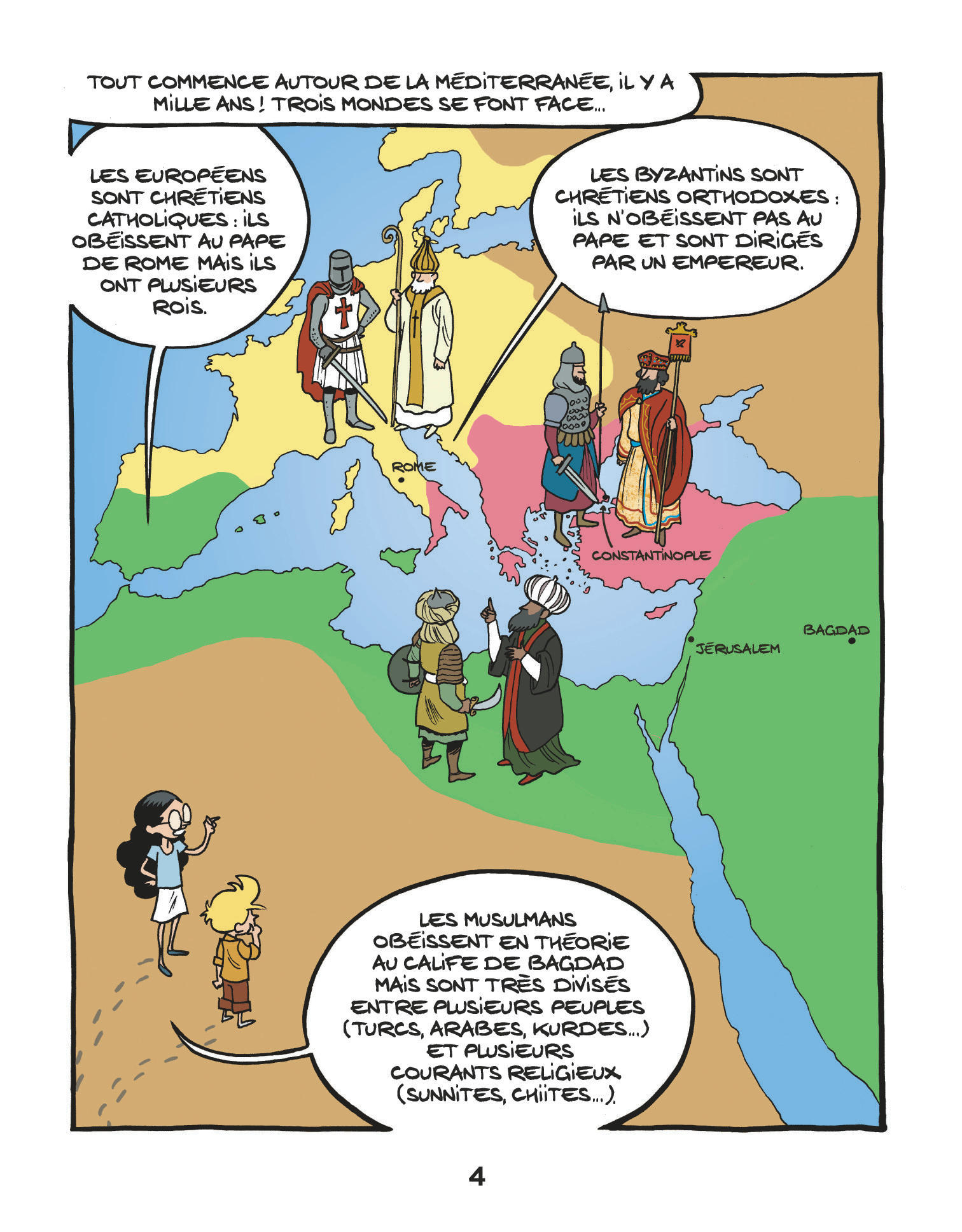 Croisades (Les) - Conflits en Terre sainte - Extrait 1