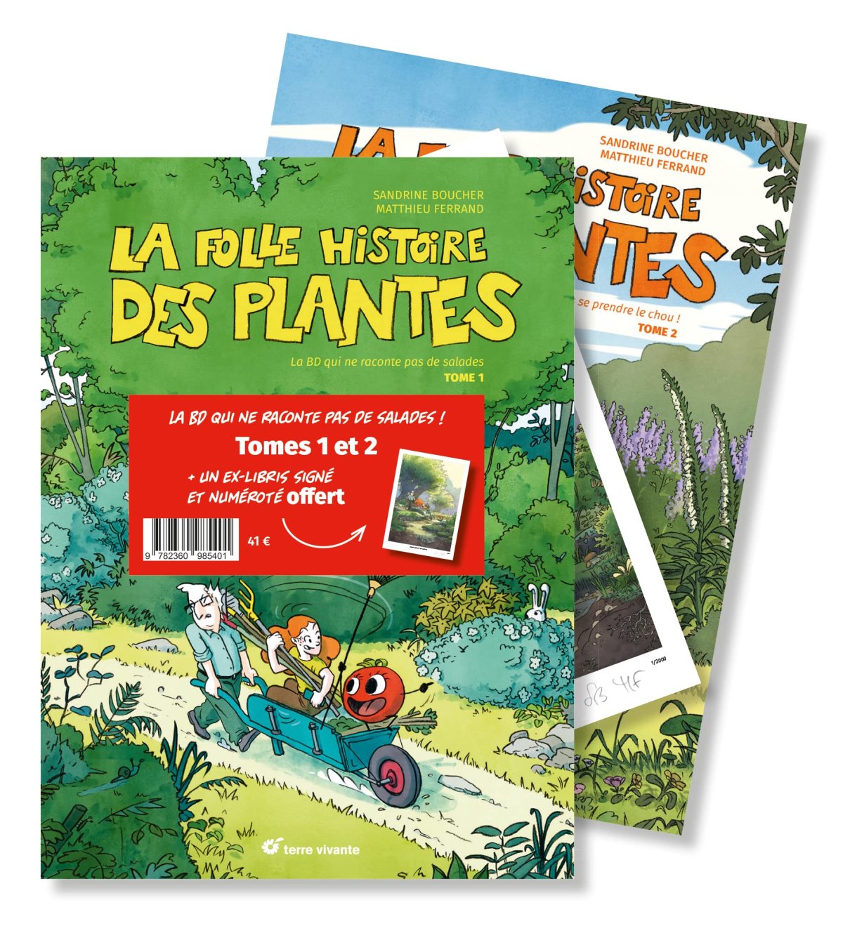 Folle histoire des plantes (La) T1 et 2 - 9782360985401
