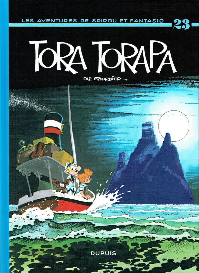 Tora-Torapa - Série Spirou et Fantasio par Jean-Claude Fournier - Couverture