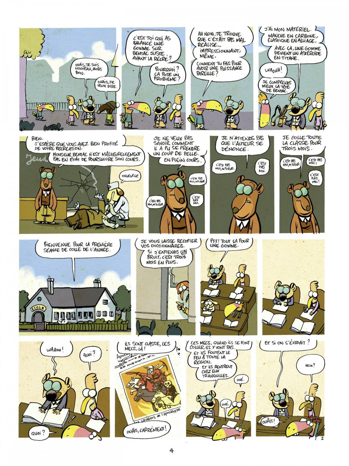 Cavaliers de l'apocadispe maîtrisent la situation (Les) - Extrait 1