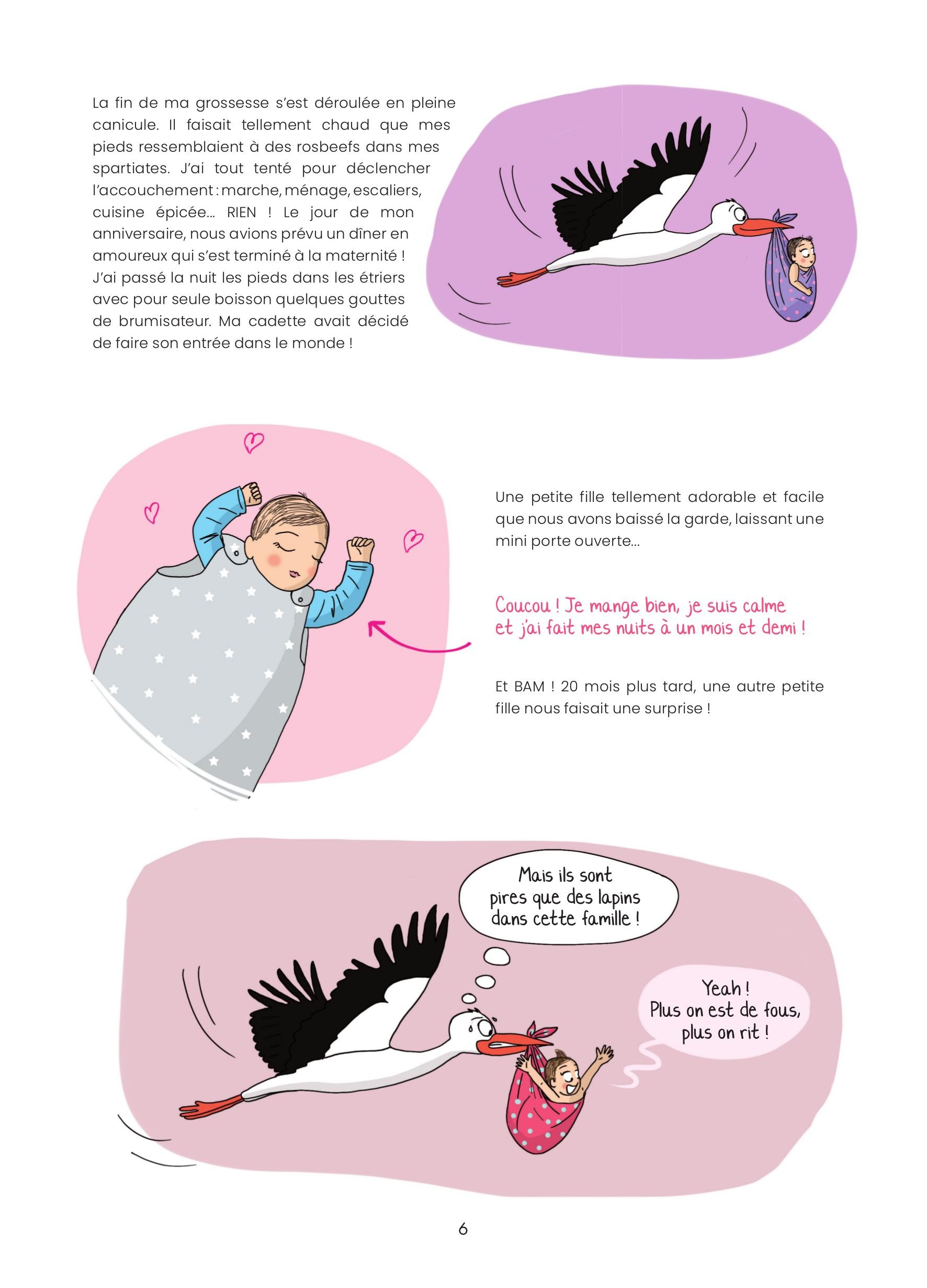 Trois fois plus de bonheur... et de fatigue ! - Extrait 1