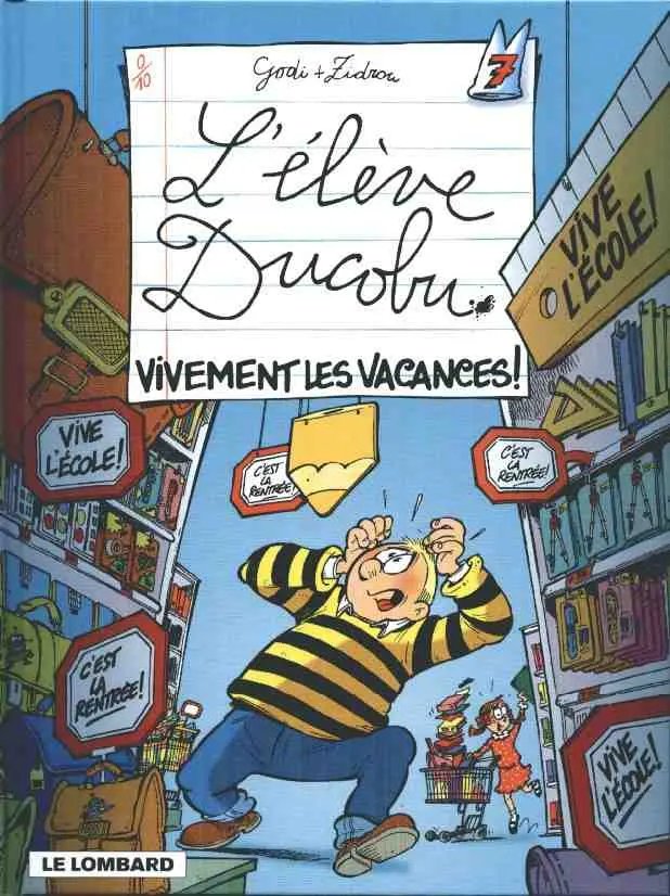 Vivement les vacances ! - Série Elève Ducobu (L') - 9782803616565
