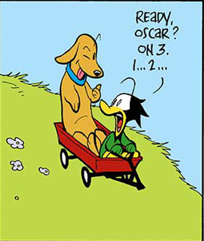 Frank Cho, Liberty Meadows et Calvin et Hobbes