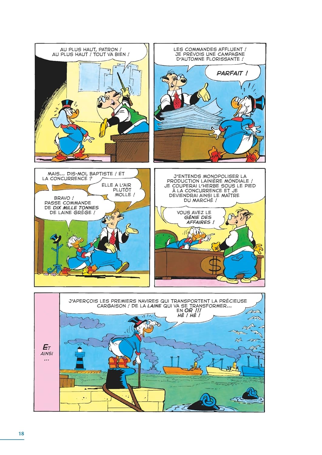 Oncle Picsou et la mine de laine ! et autres histoires - Extrait 1
