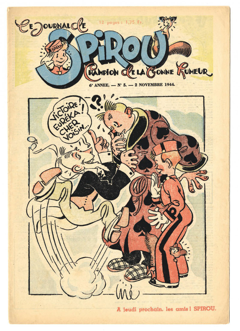 Spirou par Jijé (1940-1951) - Extrait 1
