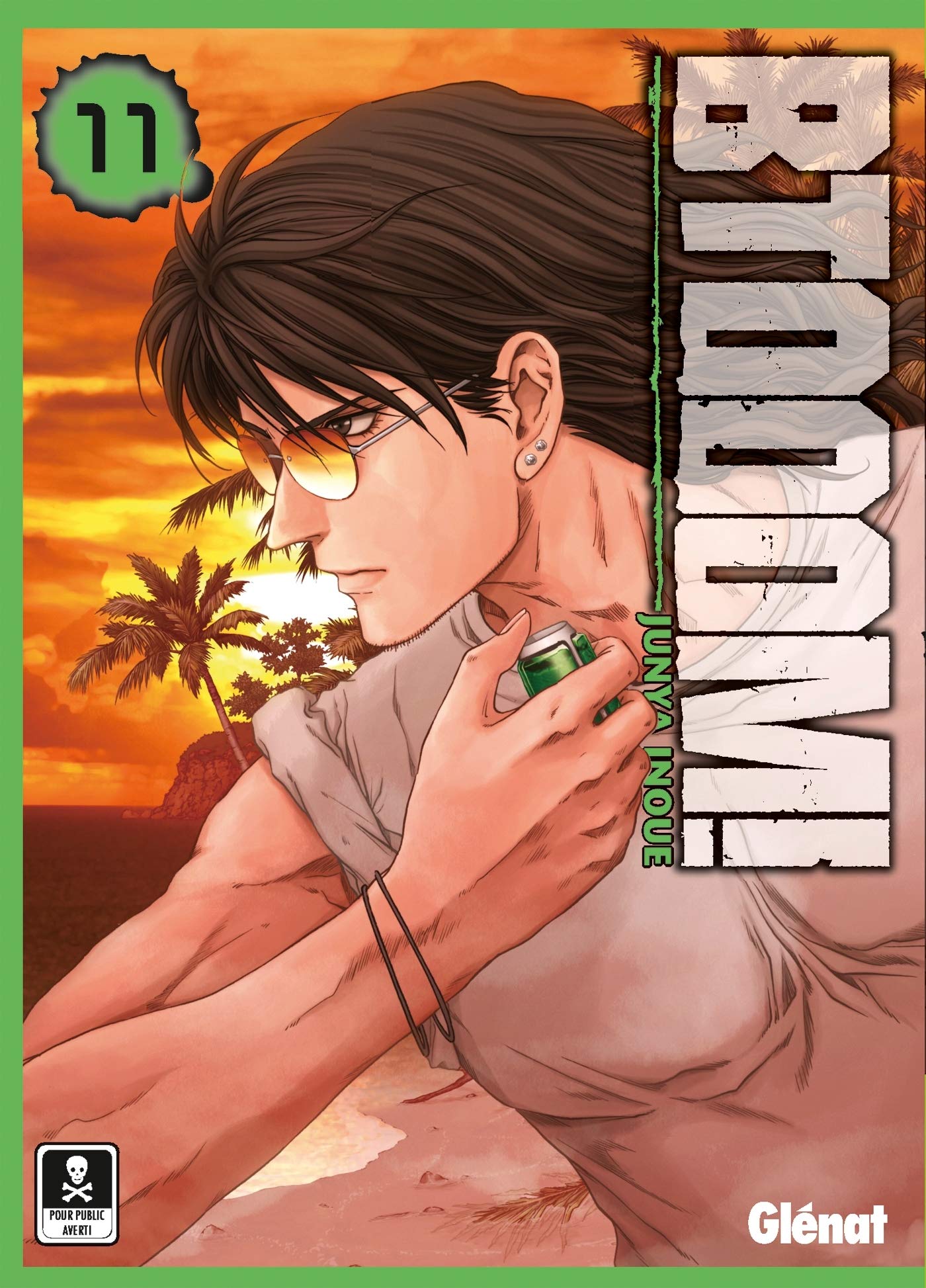 Btooom ! 11 - Série Btooom ! par Junya Inoue - Couverture