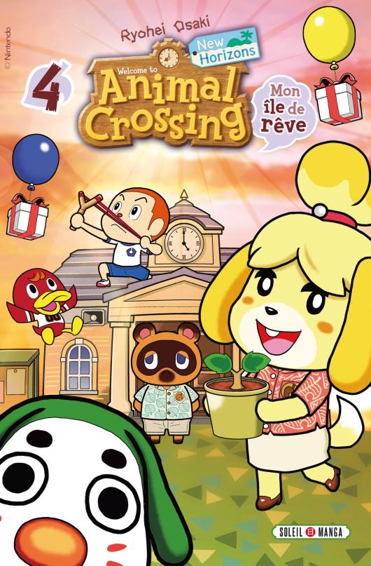 Animal Crossing : New Horizons - Mon île de rêve 4 - Série Animal Crossing : New Horizons - Mon île de rêve par Ryohei Osaki - Couverture