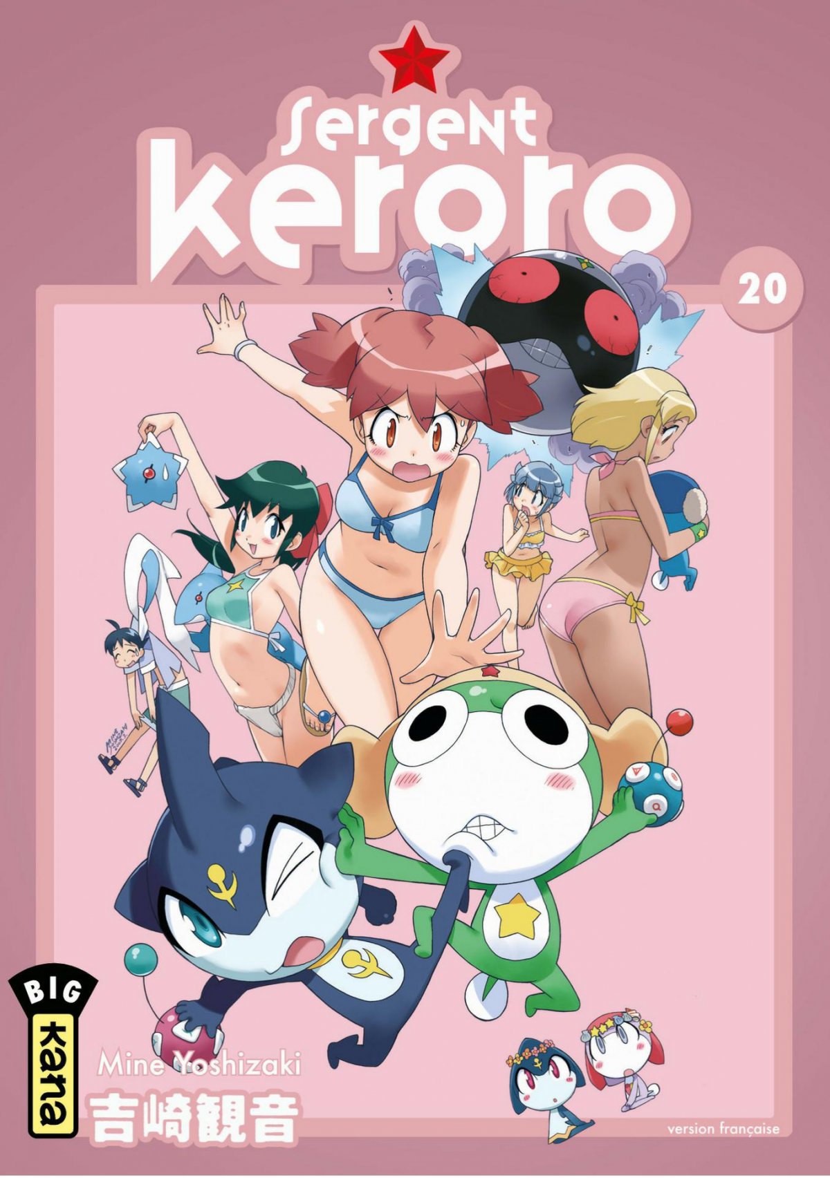 Sergent Keroro 20 - Série Sergent Keroro par Mine Yoshizaki - Couverture