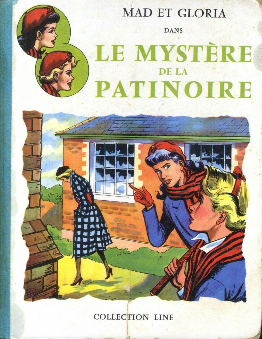 Mystère de la patinoire (Le) - Série Mad et Gloria par Valérie Hastings et Ray Bailey - Couverture