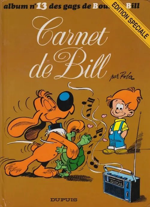 Carnet de Bill - Série Boule & Bill