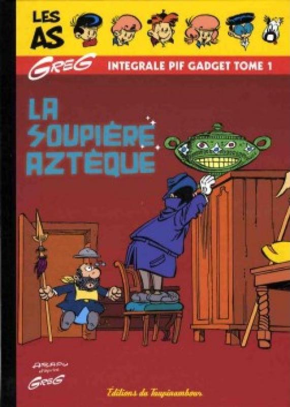 Soupière aztèque (La) - Série As (Les) par Michel Greg - Couverture