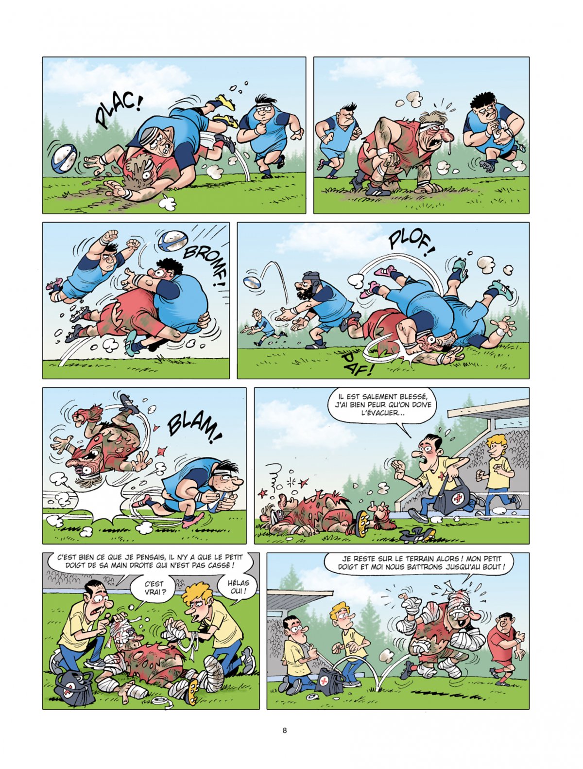 Fous furieux du rugby (Les) 3 - Extrait 1