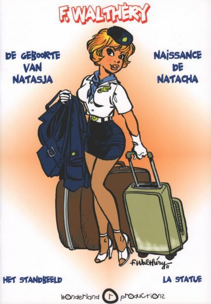 Naissance de Natacha par François Walthéry - Couverture