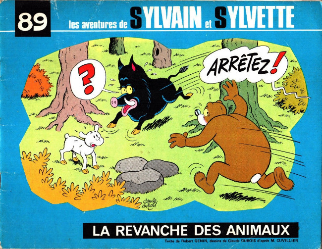 Revanche des animaux (La) - Série Sylvain et Sylvette - Couverture