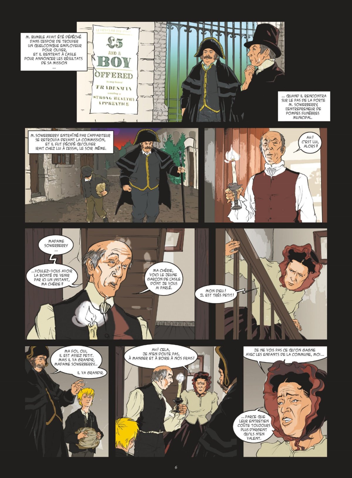 Charles Dickens - Oliver Twist - Extrait 1