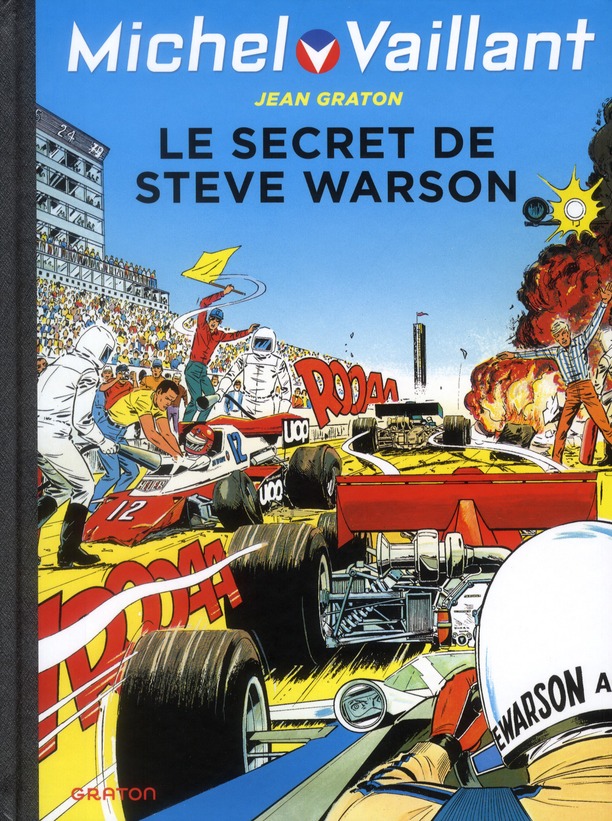Secret de Steve Warson (Le) - Série Michel Vaillant par Jean Graton - Couverture