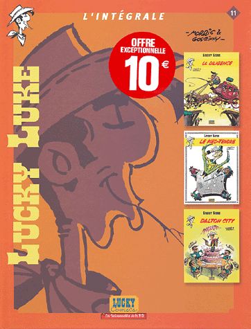 Lucky Luke Intégrale T11 - Série Lucky Luke - Intégrales - 9782884711661