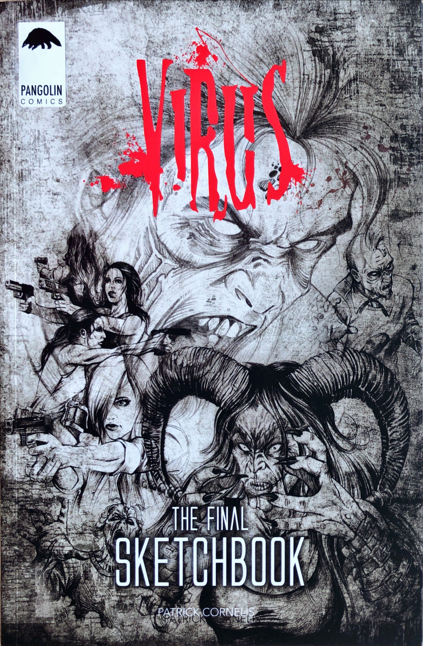 Final sketchbook (The) - Série Virus (Pangolin Comics) par Patrick Cornelis - Couverture