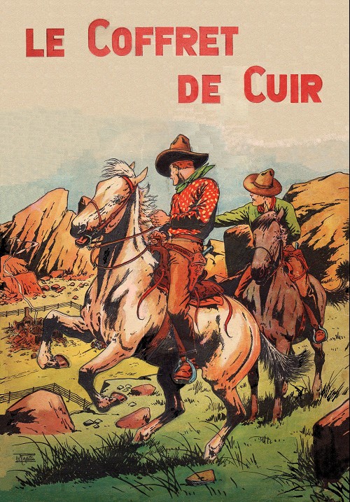 Coffret de cuir (Le) - Série Yan Kéradec par Étienne Le Rallic - Couverture