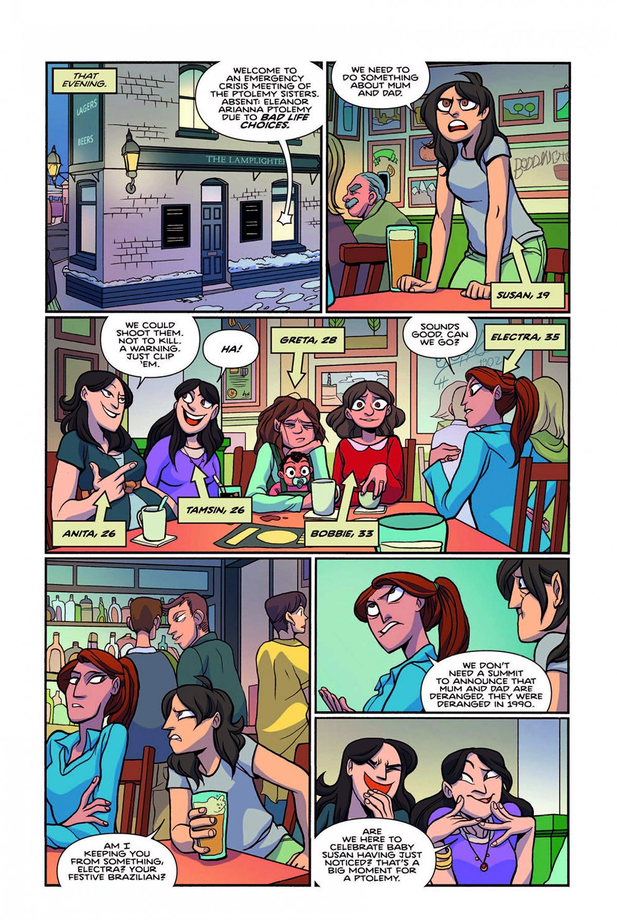 Giant days - 2ème année Automne - Extrait 1