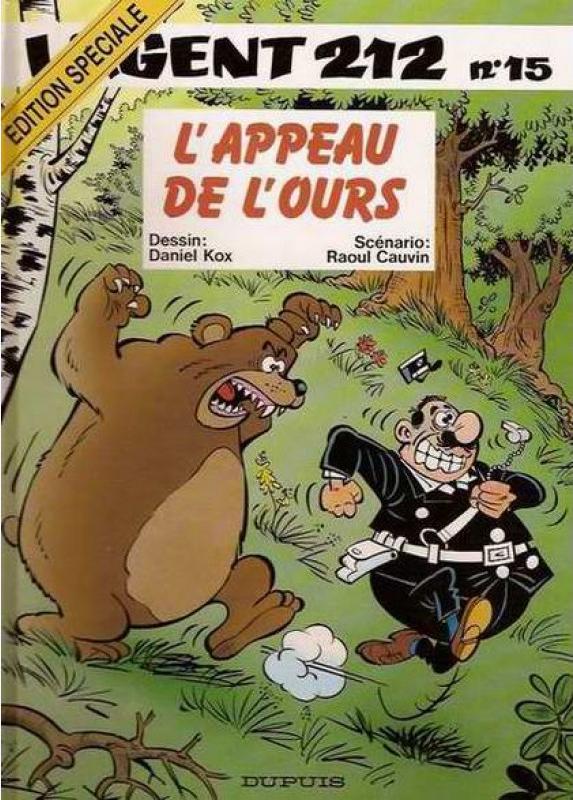 Appeau de L'ours (L') - Série Agent 212 (L') - 9782800128719