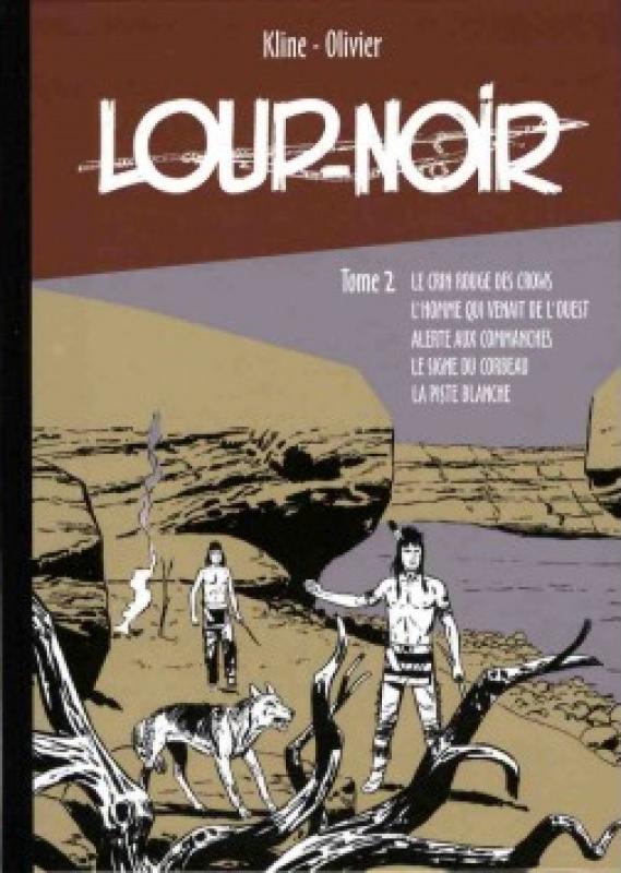 Piste blanche (La) - Série Loup Noir par Jean Ollivier / Maraud et Kline - Couverture
