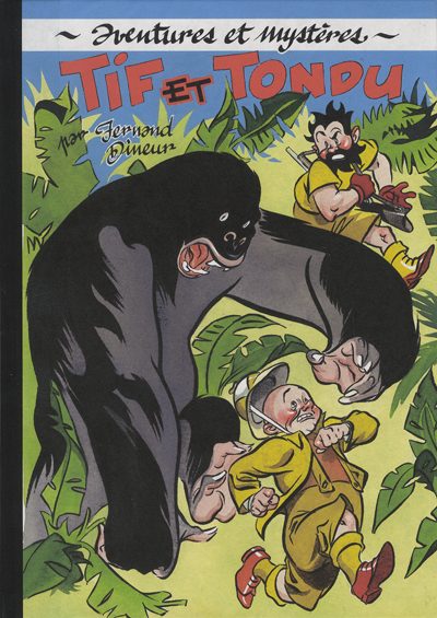 Tif et Tondu au Congo Belge - Série Tif et Tondu par Fernand Dineur - Couverture