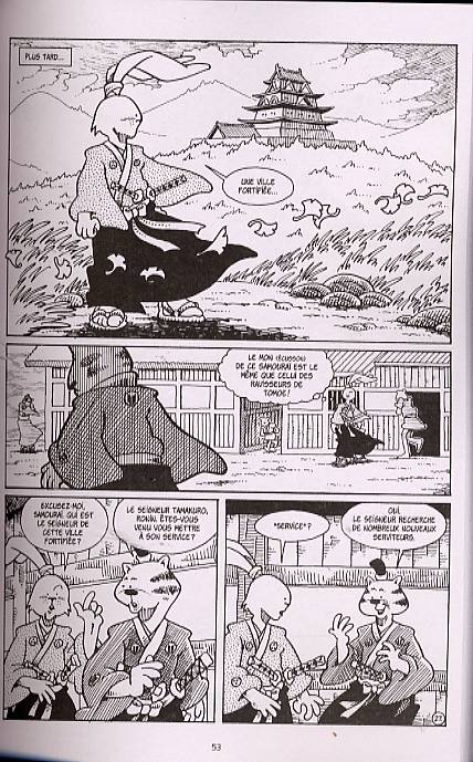 Usagi Yojimbo 4 - Extrait 1