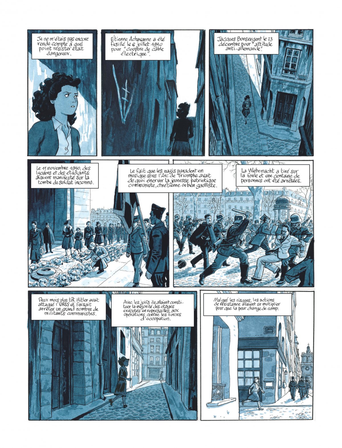 Madeleine, résistante - Cahiers 3 - Extrait 1