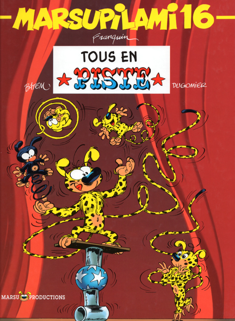 Tous en piste - Série Marsupilami - 9782912536853