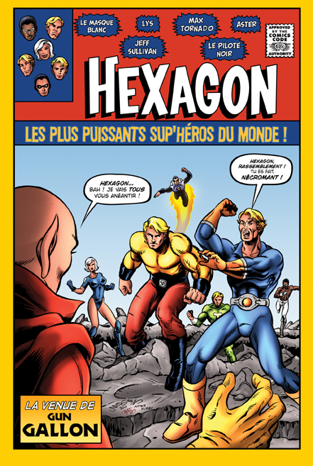 Hexagon 2 - Série Hexagon par Michele Gazzarri, Franco Frescura, Claude-Jacques Legrand, Jean-Marc Lainé, Juan Roncagliolo Berger, Studio Barbato, Ivo Pavone, Annibale Casabianca, Luciano Bernasconi et Lina Buffolente - Couverture