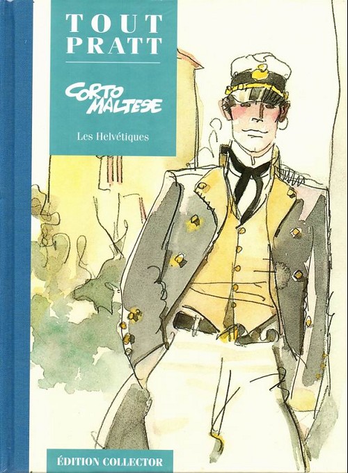 Corto Maltese - Les Helvétiques - Série Tout Pratt par Hugo Pratt - Couverture