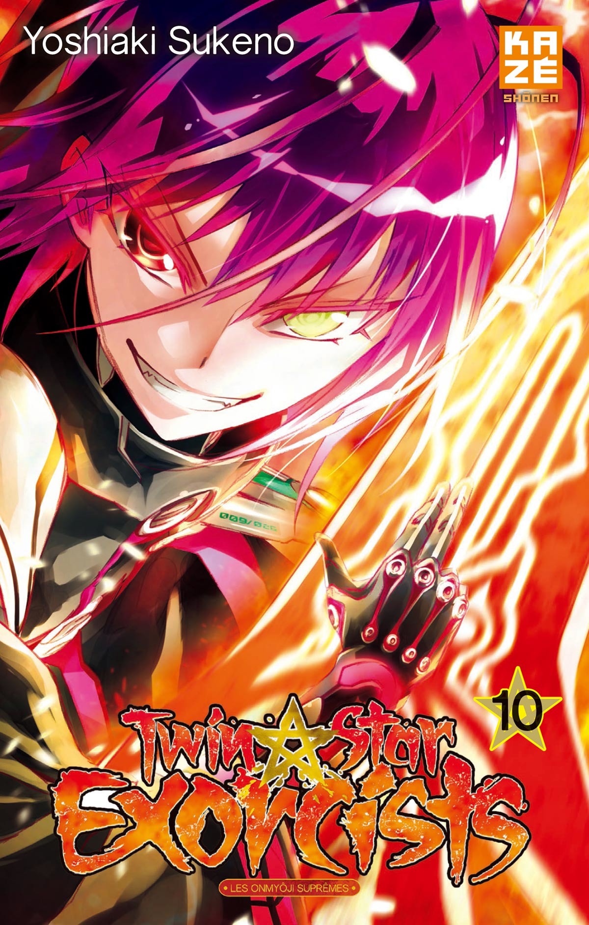 Twin Star Exorcists 10 - Série Twin Star Exorcists par Yoshiaki Sukeno - Couverture