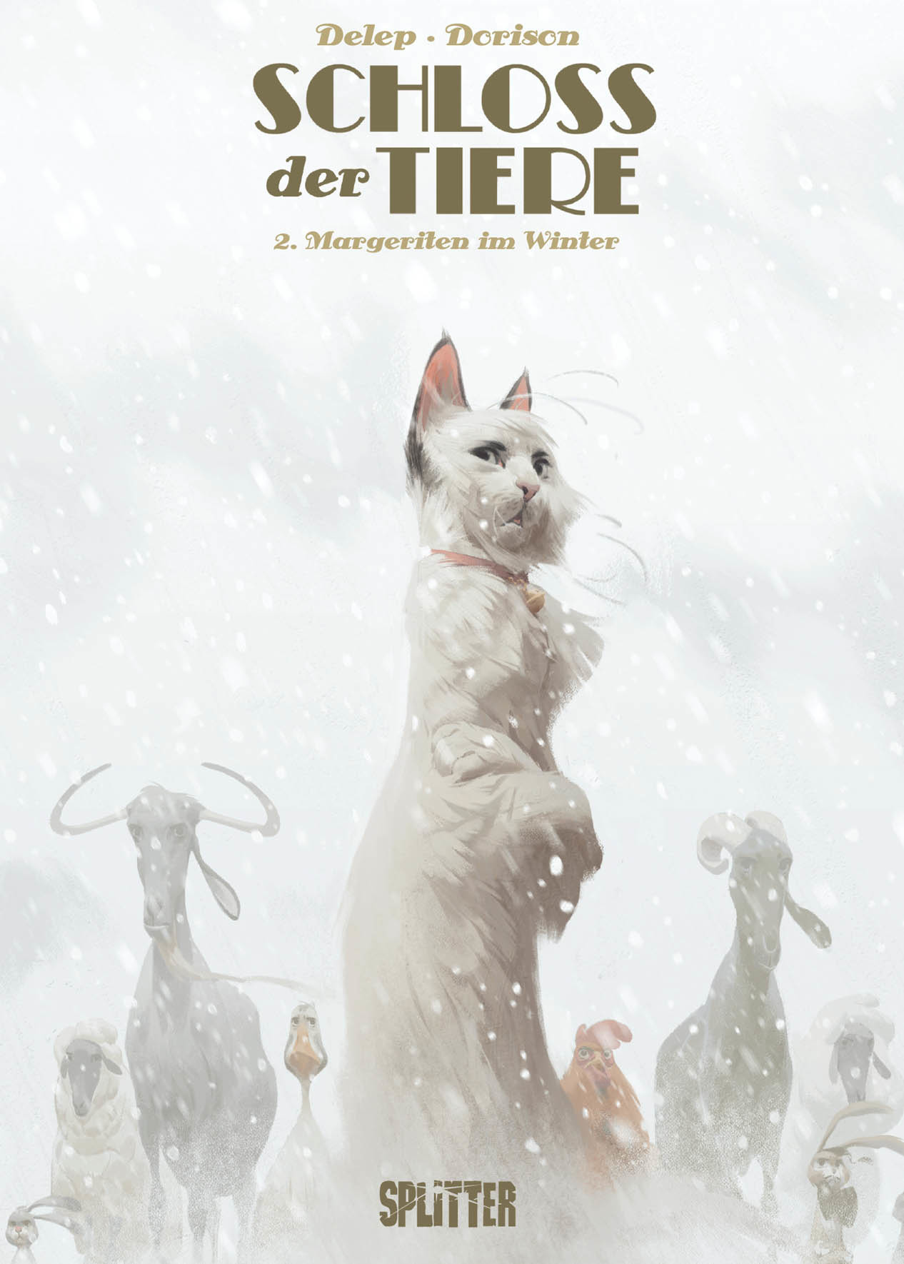 Marguerites de l'hiver(Les) - Série Château des animaux (Le) - 9783962191863