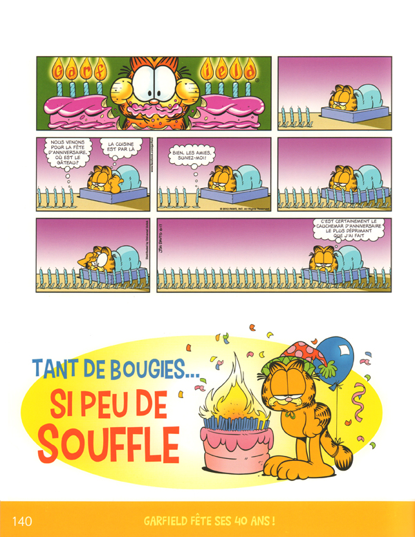 Garfield fête ses 40 ans ! - Extrait 1
