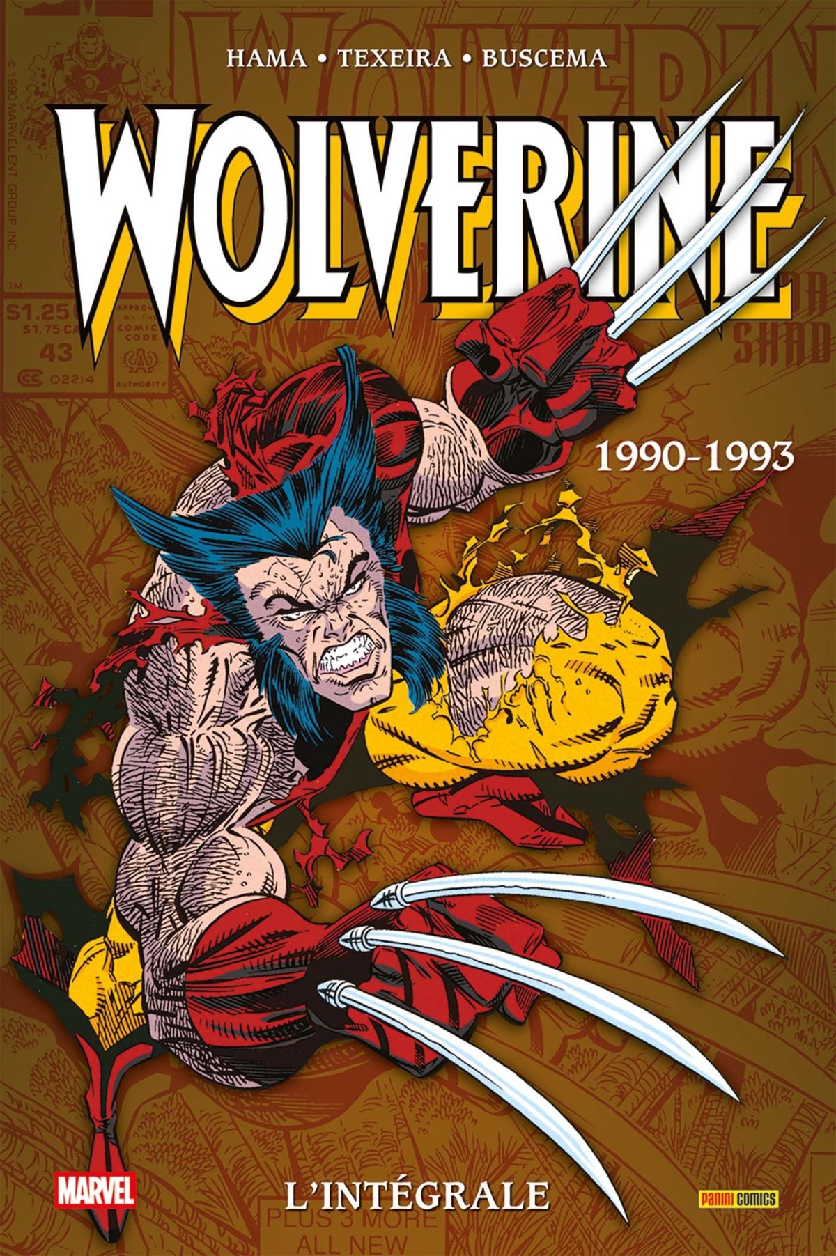 Wolverine Intégrale 1990-1993
