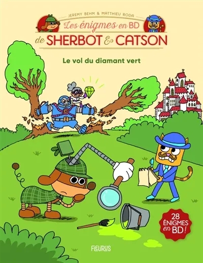 Série Enigmes en BD de Sherbot & Catson (Les)