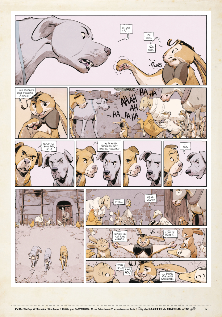 Château des animaux (Le) - Gazette 10 - Extrait 1