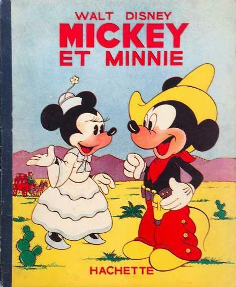Mickey et Minnie - Série Mickey (Hachette) par Ted Osborne et Floyd Gottfredson - Couverture
